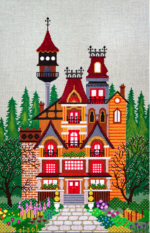 JP Needlepoint - The House on the Hill